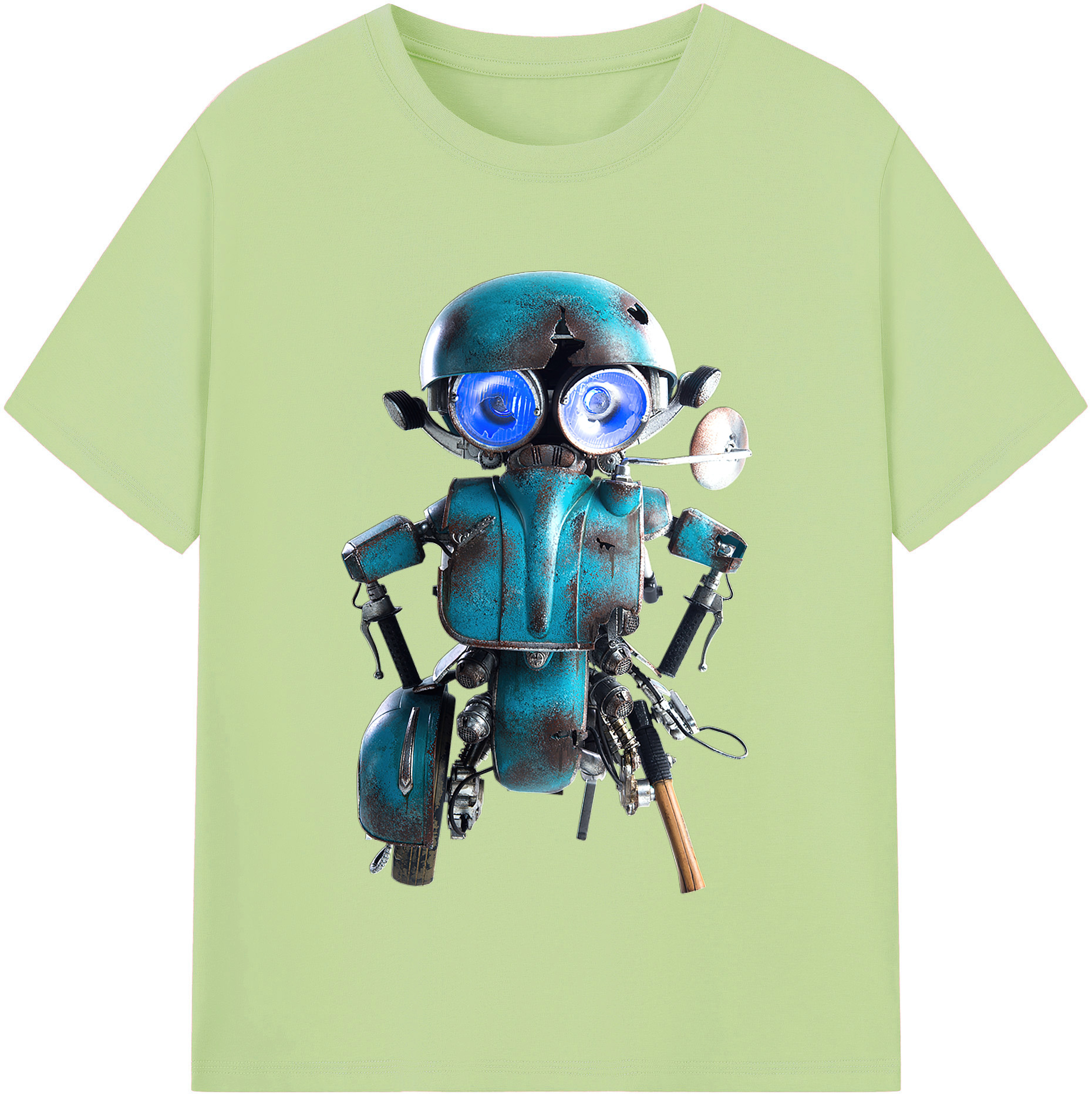 （画像用）  綿100％半袖Tシャツ（フロントプリント）